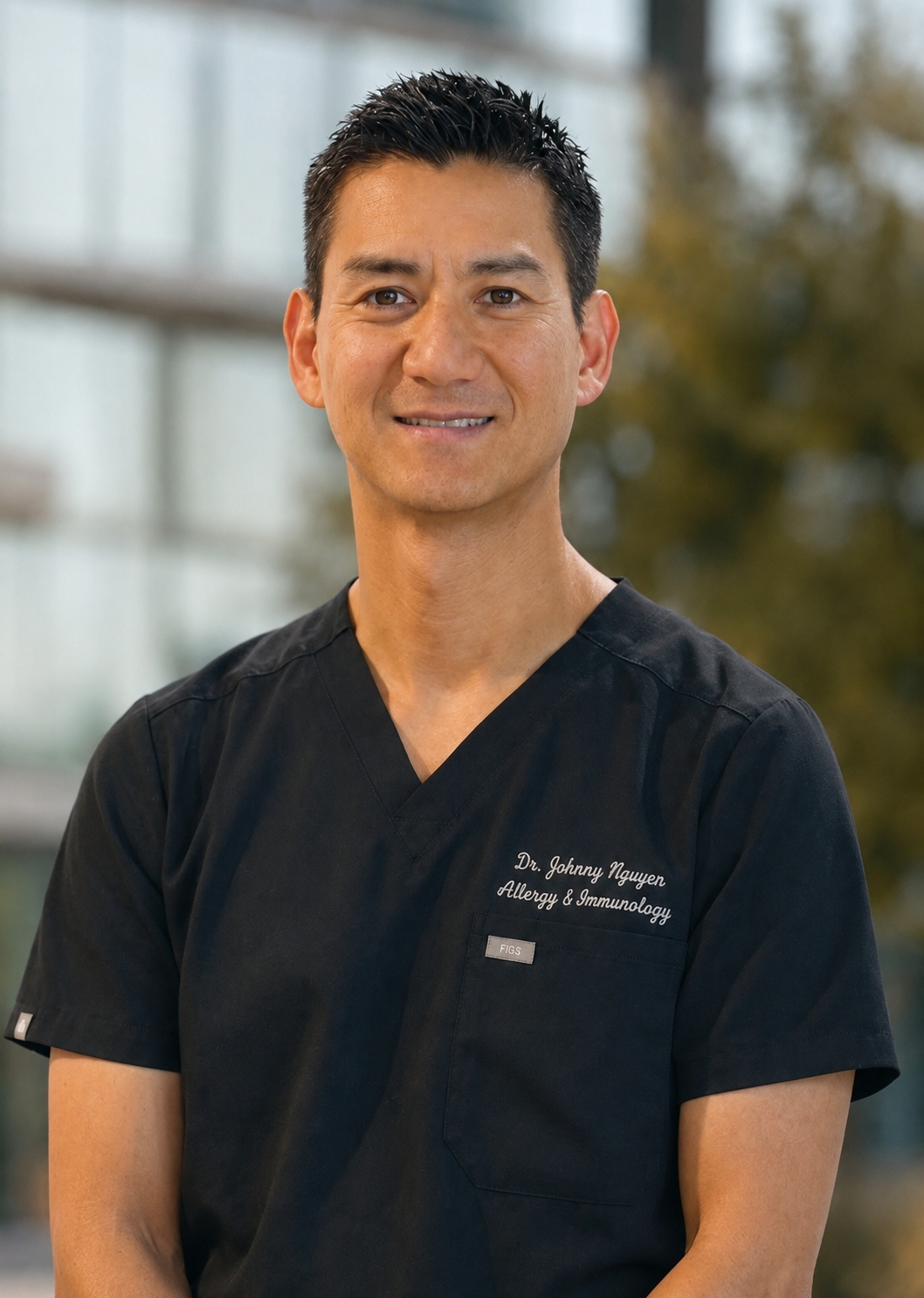 Dr. Johnny Nguyen, board-certified allergist and immunologist
